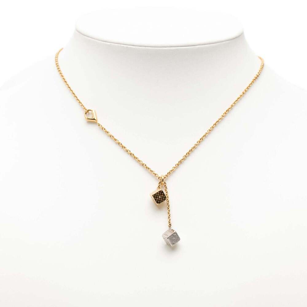 LOUIS VUITTON Gold Necklace - Picture 7 of 7